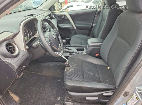2T3BFREV5GW450037 2016 TOYOTA RAV4 Silver წინა სალონის ხედი