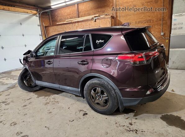 2T3BFREV7JW718450 2018 TOYOTA RAV4 Purple Rear left