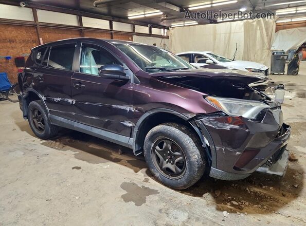 2T3BFREV7JW718450 2018 TOYOTA RAV4 Purple Front right