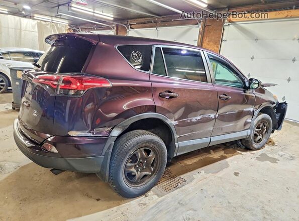 2T3BFREV7JW718450 2018 TOYOTA RAV4 Purple Rear right
