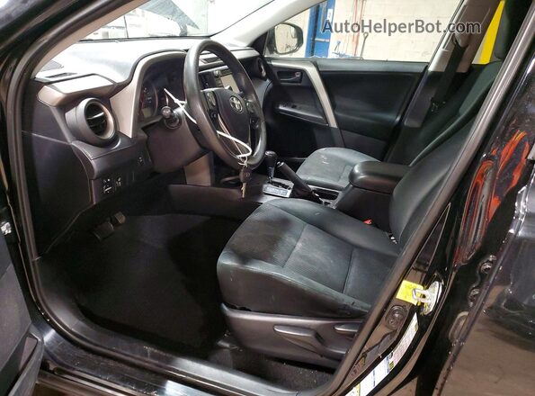 2T3BFREV8GW487244 2016 TOYOTA RAV4 Black Widok wnętrza z przodu