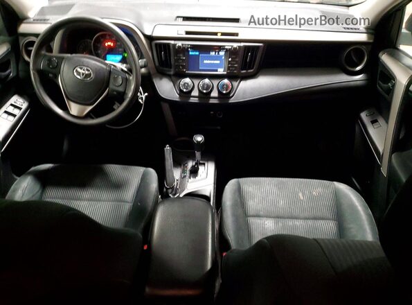 2T3BFREV8GW487244 2016 TOYOTA RAV4 Black Widok deski rozdzielczej