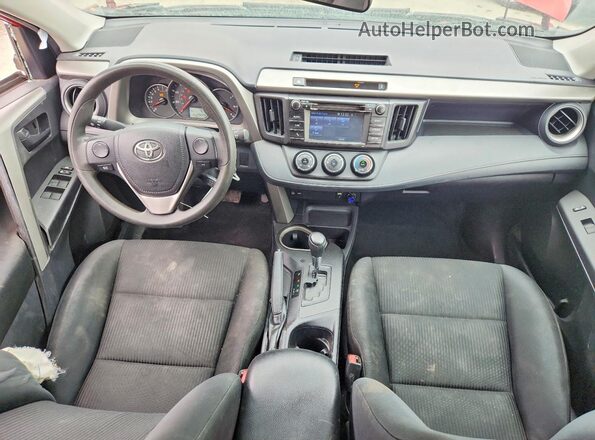 2T3BFREV8GW537513 2016 TOYOTA RAV4 Brown Вид панелі приладів