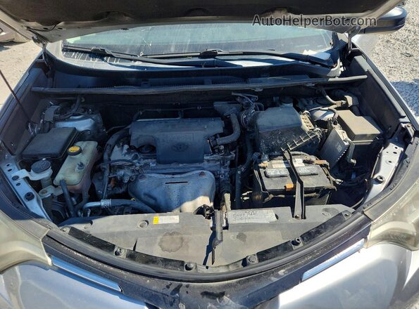 2T3BFREVXGW433282 2016 TOYOTA RAV4 Серебряный Вид подкапотного пространства