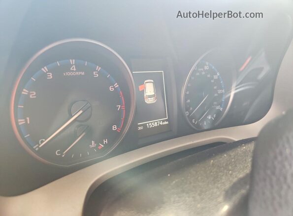 2T3BFREVXHW566710 2017 TOYOTA RAV4 Red Սարքավորումների վահանակի տեսք
