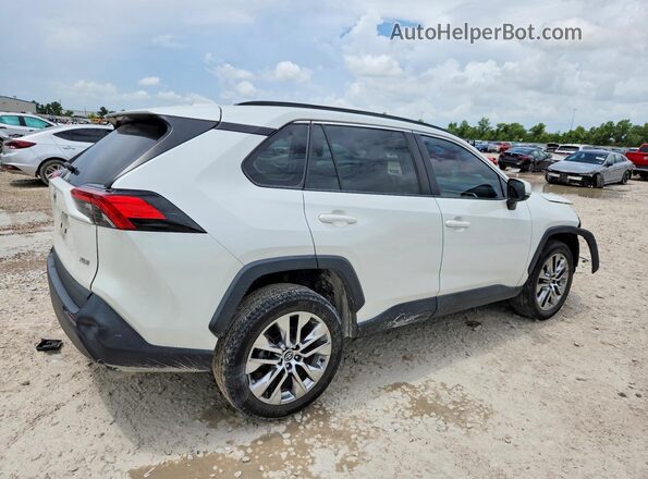 2T3C1RFV0MW112235 2021 TOYOTA RAV4 White Trasero derecho