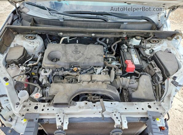 2T3C1RFV0MW112235 2021 TOYOTA RAV4 White Vista interior trasera