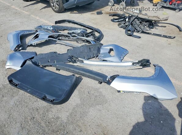 2T3C1RFV1KC027290 2019 TOYOTA RAV4 Silver Widok naklejki z numerem VIN
