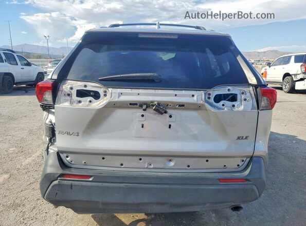 2T3C1RFV1KC027290 2019 TOYOTA RAV4 Silver Widok z tyłu