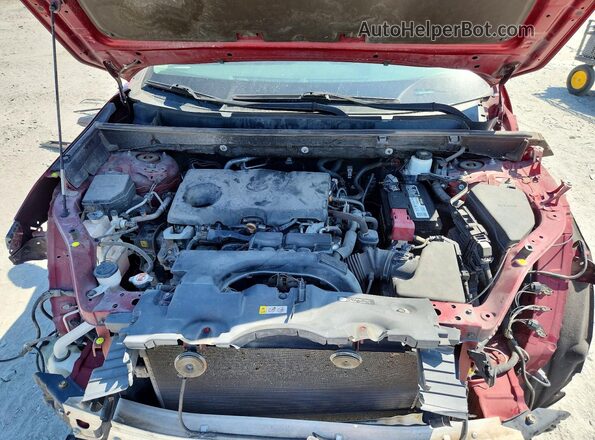 2T3C1RFV2MW121812 2021 TOYOTA RAV4 Burgundy Vista interior trasera
