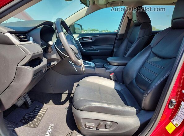 2T3C1RFV2MW121812 2021 TOYOTA RAV4 Burgundy Vista interior delantera