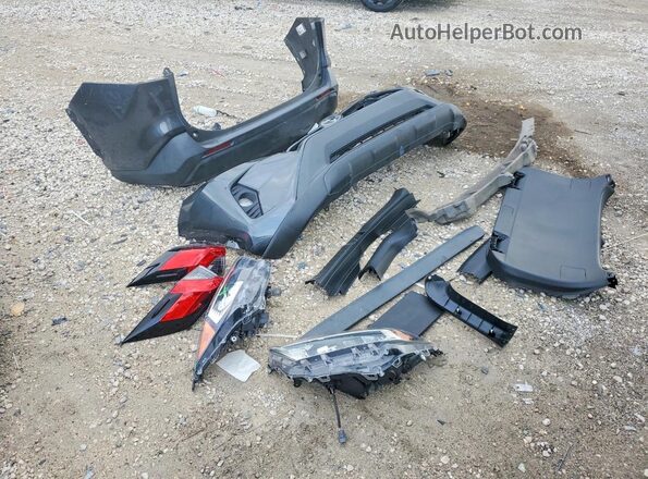 2T3C1RFV4LC082589 2020 TOYOTA RAV4 Gray ძრავის განყოფილების ხედი