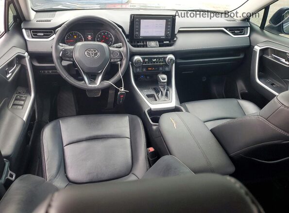 2T3C1RFV4LC082589 2020 TOYOTA RAV4 Gray წინა პანელის ხედი