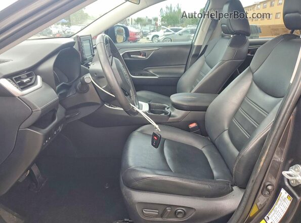 2T3C1RFV4LC082589 2020 TOYOTA RAV4 Gray წინა სალონის ხედი