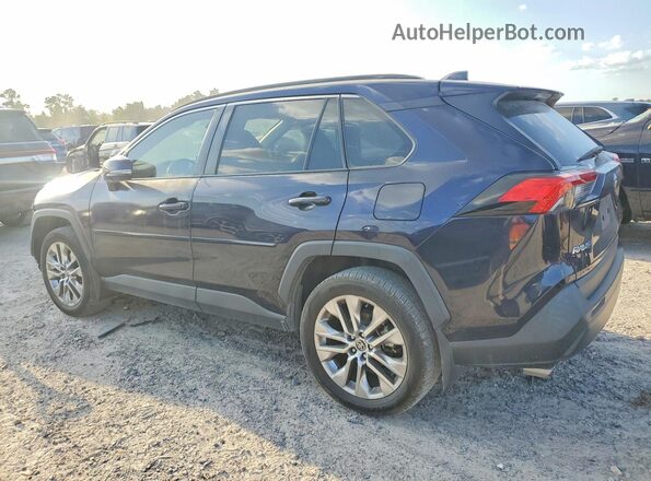 2T3C1RFV6MW183701 2021 TOYOTA RAV4 Blue Rear left