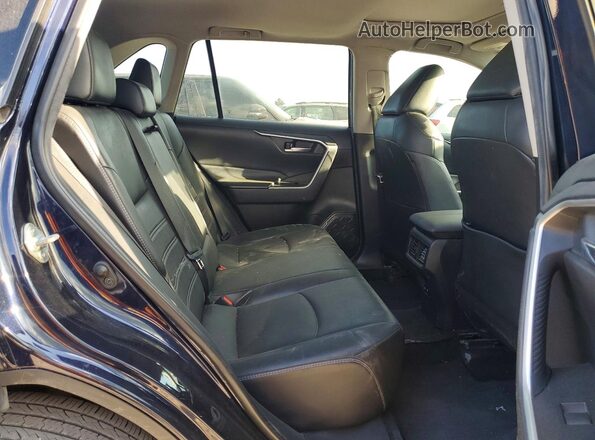 2T3C1RFV6MW183701 2021 TOYOTA RAV4 Blue Rear interior view