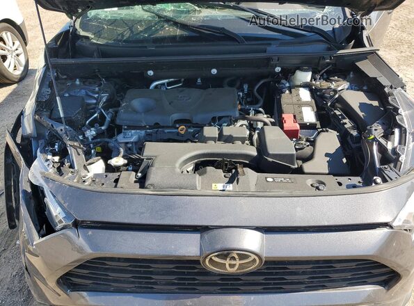 2T3C1RFV8NC206365 2022 TOYOTA RAV4 Charcoal Widok wnętrza z tyłu