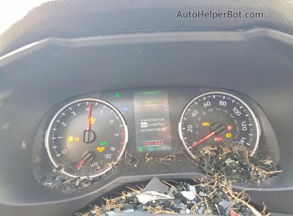 2T3C1RFV8NC206365 2022 TOYOTA RAV4 Charcoal Widok zestawu wskaźników