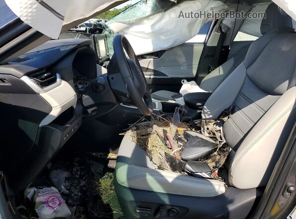 2T3C1RFV8NC206365 2022 TOYOTA RAV4 Charcoal Widok wnętrza z przodu