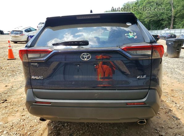 2T3C1RFVXNW219309 2022 TOYOTA RAV4 Blue უკანა ხედი