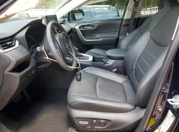 2T3C1RFVXNW219309 2022 TOYOTA RAV4 Blue წინა სალონის ხედი