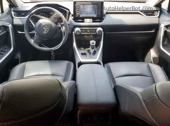 2T3C1RFVXNW219309 2022 TOYOTA RAV4 Blue წინა პანელის ხედი