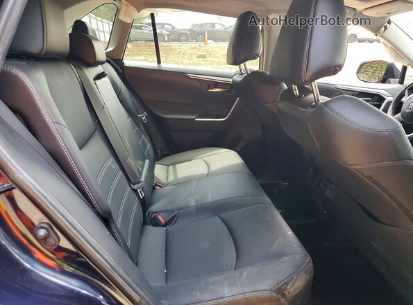 2T3C1RFVXNW219309 2022 TOYOTA RAV4 Blue უკანა სალონის ხედი