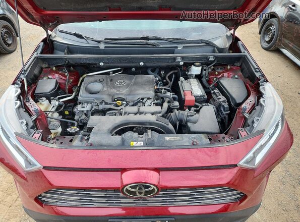 2T3D1RFV4MW174709 2021 TOYOTA RAV4 Maroon Widok komory silnika