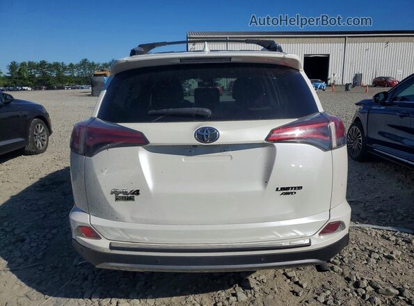 2T3DFREV3HW634709 2017 TOYOTA RAV4 White უკანა ხედი