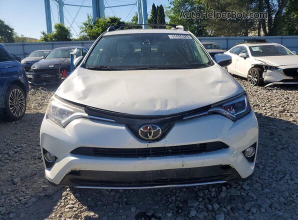 2T3DFREV3HW634709 2017 TOYOTA RAV4 White წინა ხედი