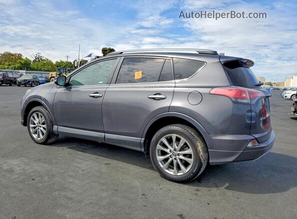 2T3DFREV5HW642391 2017 TOYOTA RAV4 Gray Задня ліва чверть