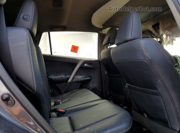 2T3DFREV5HW642391 2017 TOYOTA RAV4 Gray Вид задніх сидінь
