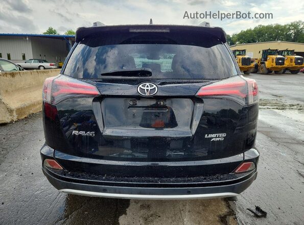 2T3DFREV8GW459954 2016 TOYOTA RAV4 Black Հետևի տեսք