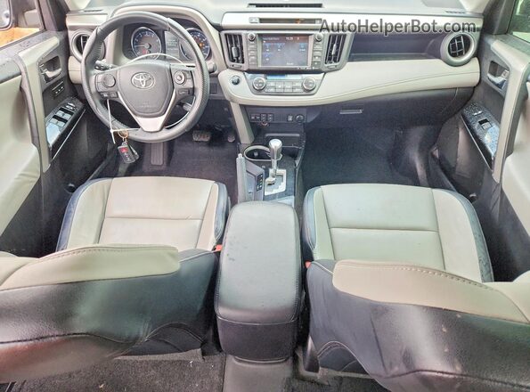 2T3DFREV8GW459954 2016 TOYOTA RAV4 Black Առջևի վահանակի տեսք