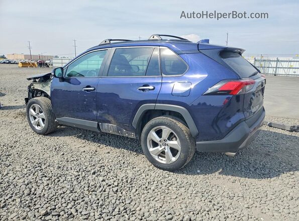 2T3DWRFV3KW019583 2019 TOYOTA RAV4 Blue Задня ліва чверть