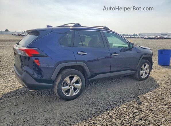 2T3DWRFV3KW019583 2019 TOYOTA RAV4 Blue Задня права чверть