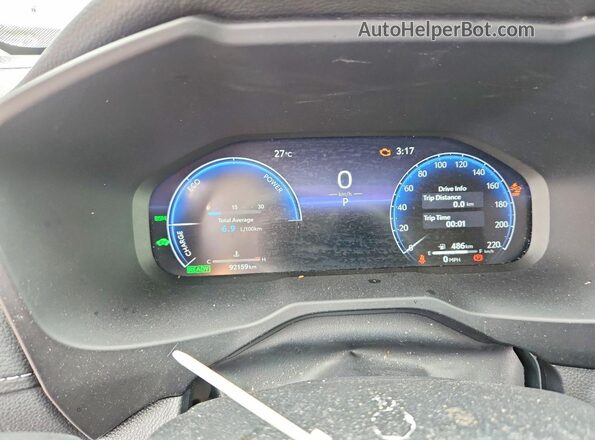 2T3DWRFV4PW176143 2023 TOYOTA RAV4 Gray Vista del cuadro de instrumentos