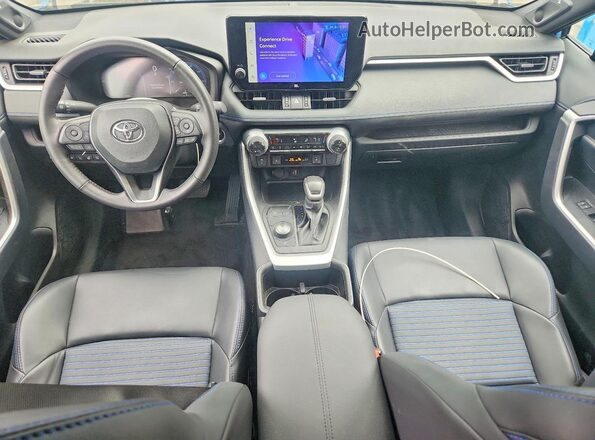 2T3E6RFV3RW077739 2024 TOYOTA RAV4 Blue Առջևի վահանակի տեսք