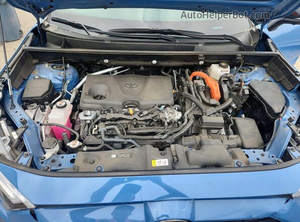 2T3E6RFV3RW077739 2024 TOYOTA RAV4 Blue Սալոնի հետևի տեսք