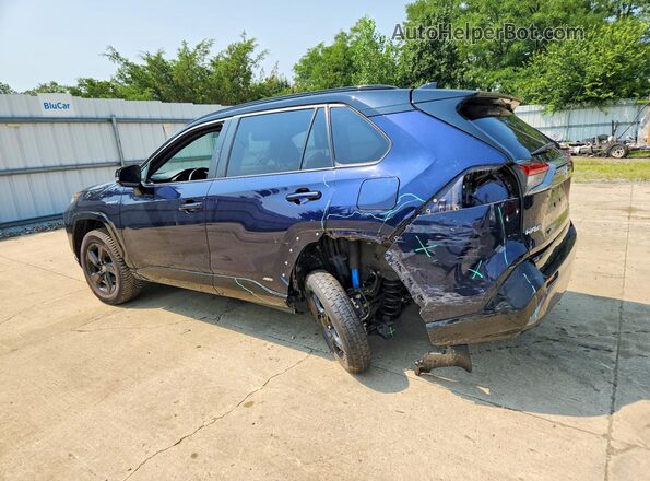 2T3E6RFV8MW023183 2021 TOYOTA RAV4 Blue უკანა მარცხენა
