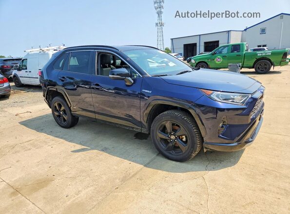 2T3E6RFV8MW023183 2021 TOYOTA RAV4 Blue წინა მარჯვენა