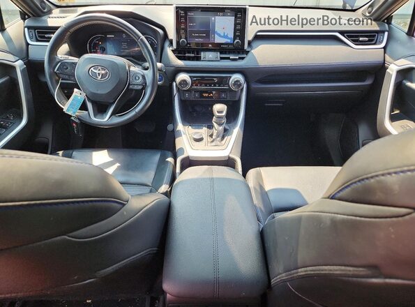 2T3E6RFV8MW023183 2021 TOYOTA RAV4 Blue წინა პანელის ხედი