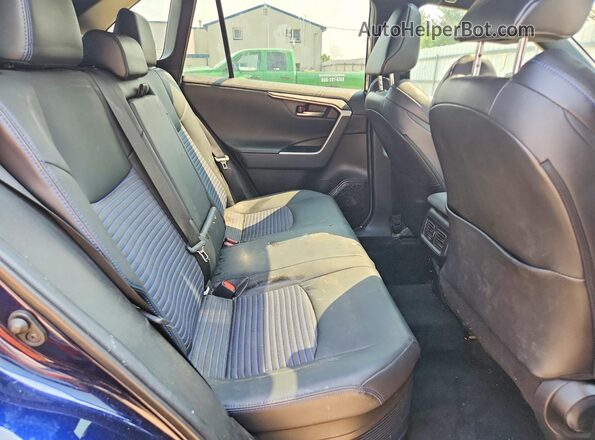 2T3E6RFV8MW023183 2021 TOYOTA RAV4 Blue უკანა სავარძლების ხედი