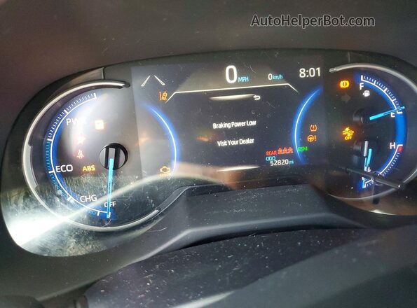 2T3E6RFVXPW040720 2023 TOYOTA RAV4 Silver Widok zestawu wskaźników