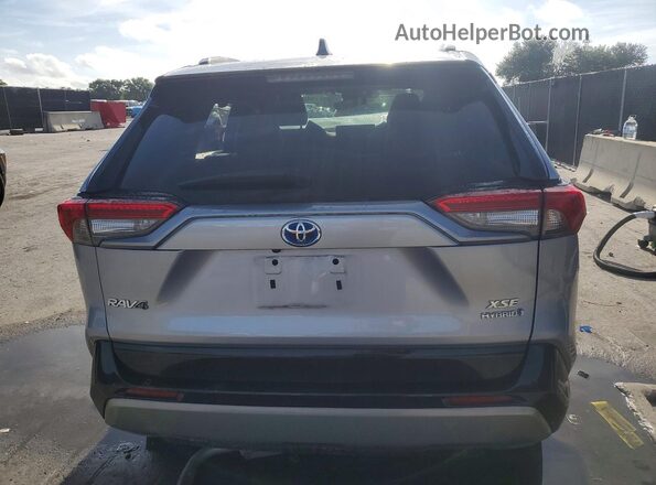 2T3E6RFVXPW040720 2023 TOYOTA RAV4 Silver Widok z tyłu