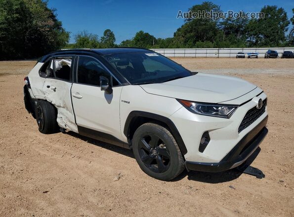 2T3EWRFV3LW051830 2020 TOYOTA RAV4 White Front right