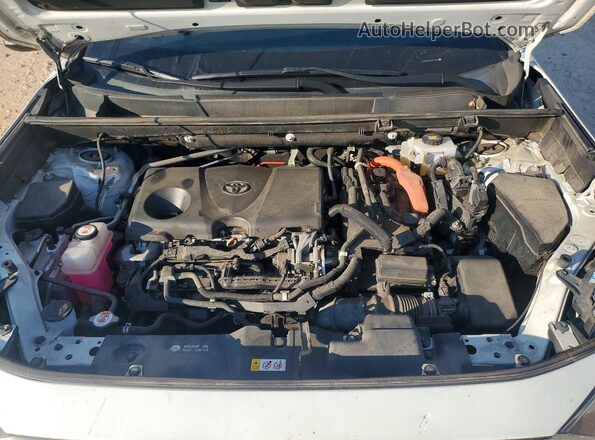2T3EWRFV3LW051830 2020 TOYOTA RAV4 White Engine compartment view