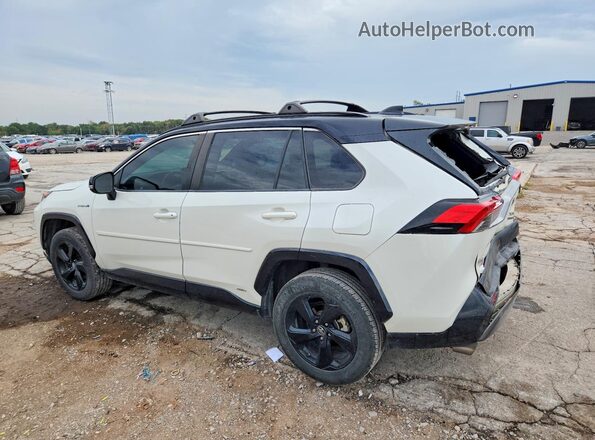 2T3EWRFV5KW042545 2019 TOYOTA RAV4 White Rear left