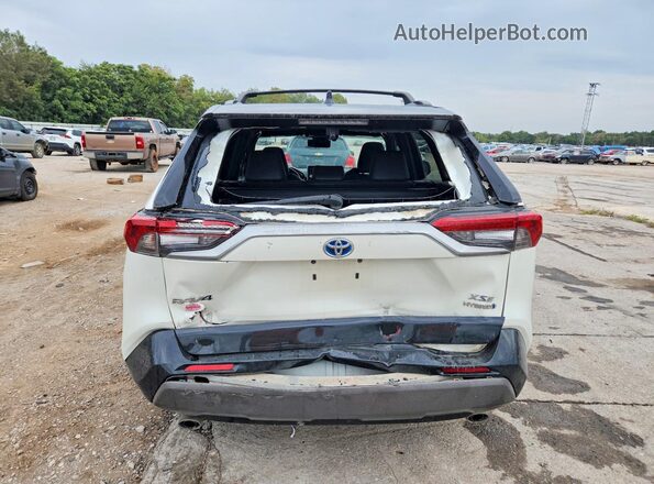 2T3EWRFV5KW042545 2019 TOYOTA RAV4 White Rear view
