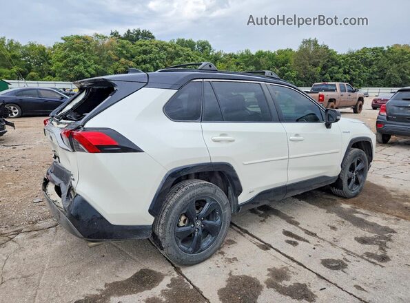 2T3EWRFV5KW042545 2019 TOYOTA RAV4 White Rear right